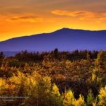 Cathedral of the Pines sunset, Mount Monadnock