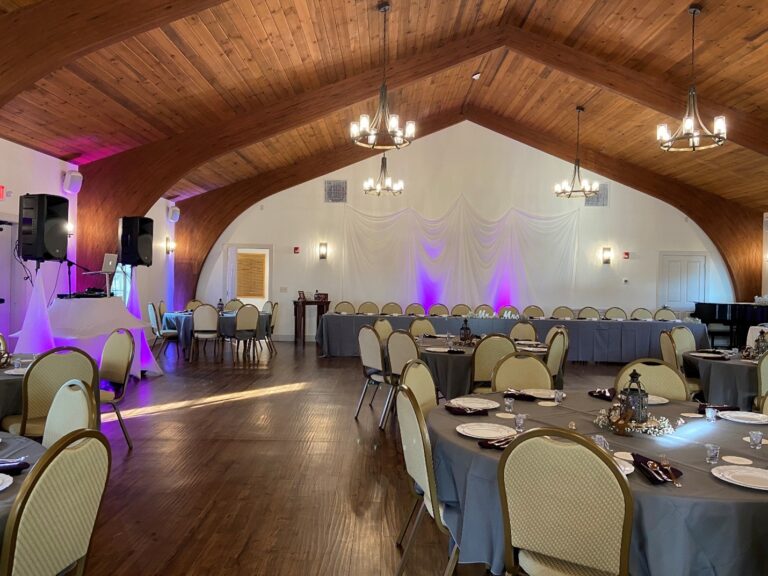 Wedding Reception Cathedral of the Pines