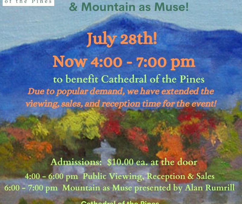Plein Air Art Day & Mountain as Muse